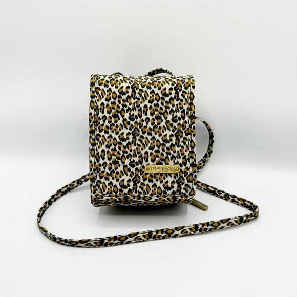 Travelon Handbags - Travelon Leopard Crossbody Bag Travel